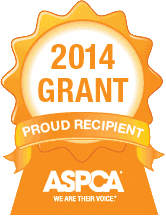 A badge of 2014 grant proud recipient