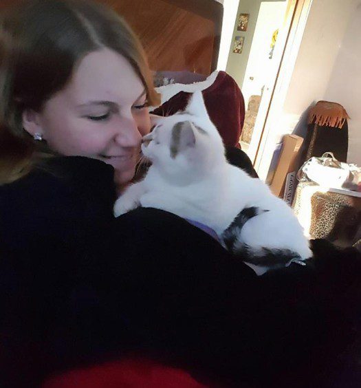 St. Nicholas and his new mom in bed