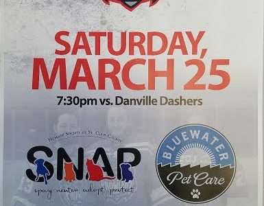 March 25, 2017 – Prowlers Game + Fundraiser