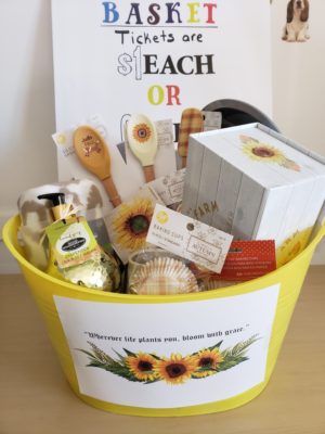 A Sunflower Raffle Basket 2020